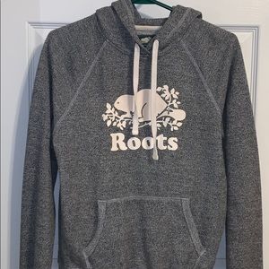 Roots salt and pepper sweater